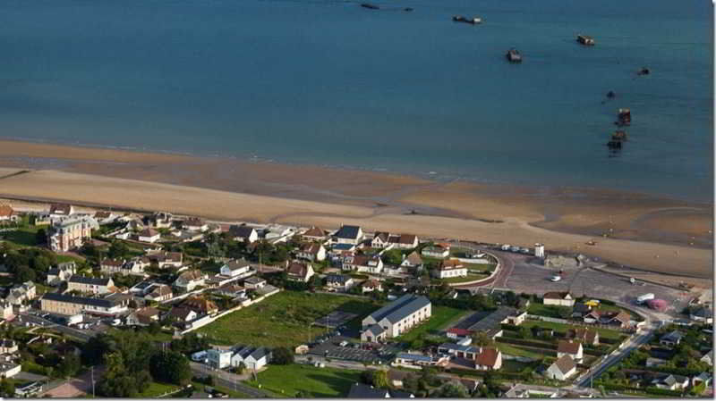 Gold Beach Hotel & Residence Asnelles Exterior photo